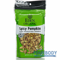 Eden Organics Pumpkin Seeds Spicy Roasted 113g